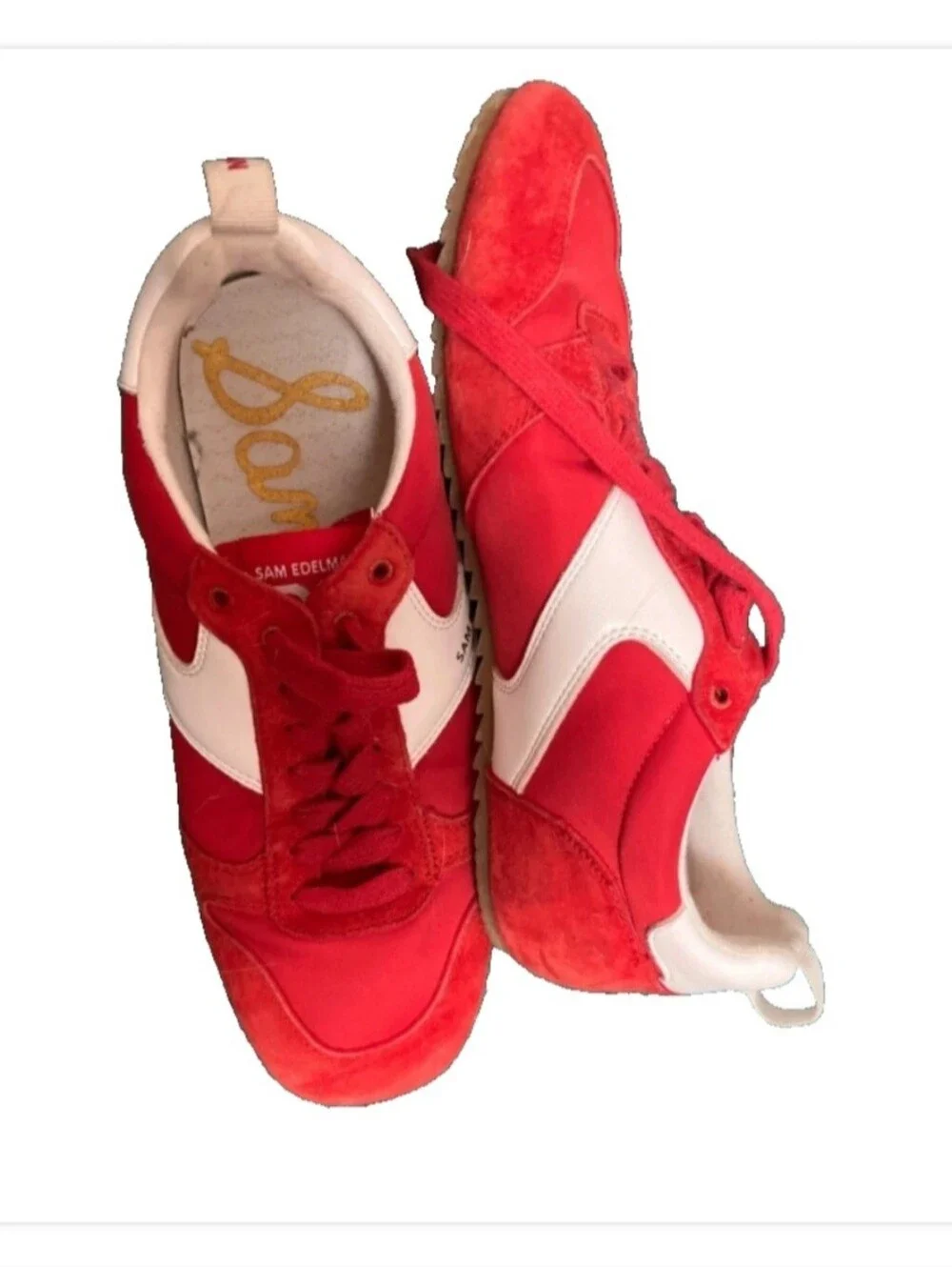 Sam Edelman Zaria Sneakers Size 8 – Fits Like 8.5 read details Brand: